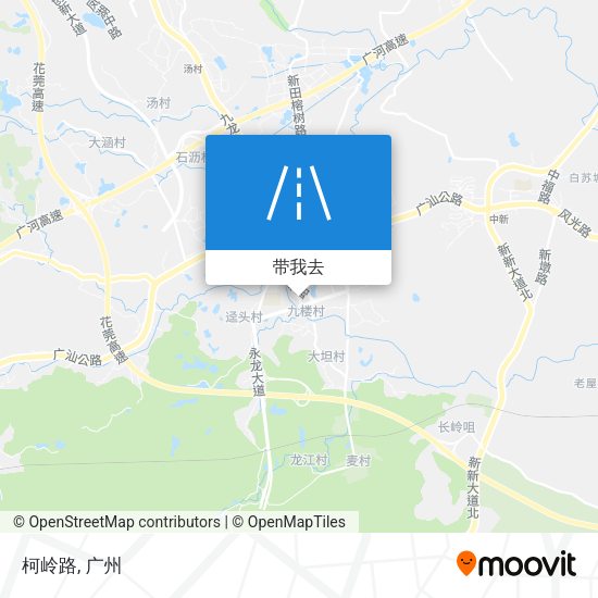 柯岭路地图