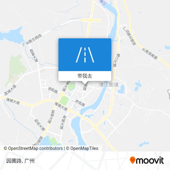 园圃路地图