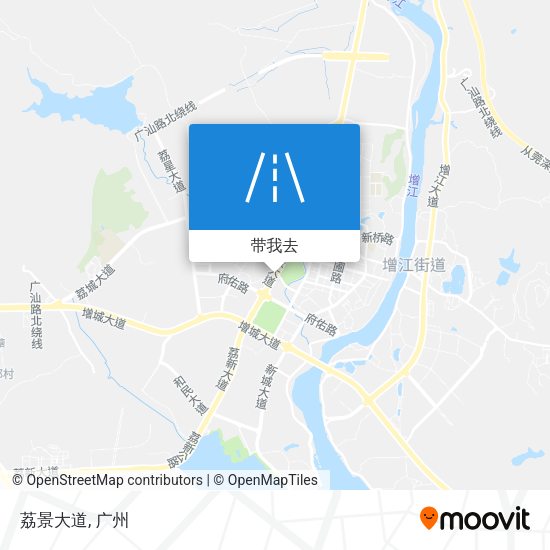 荔景大道地图