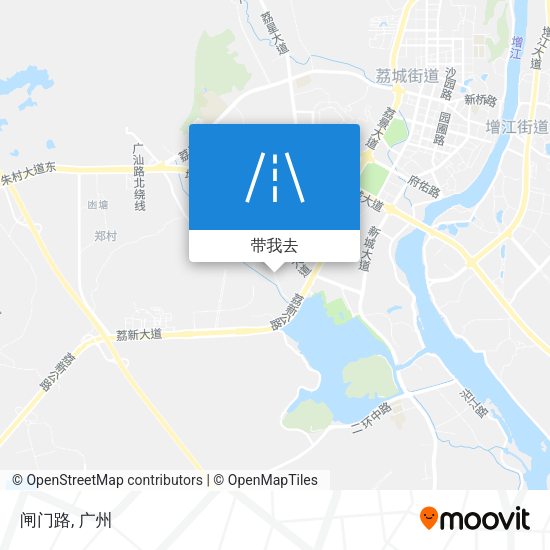 闸门路地图