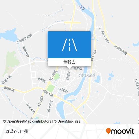 原谱路地图