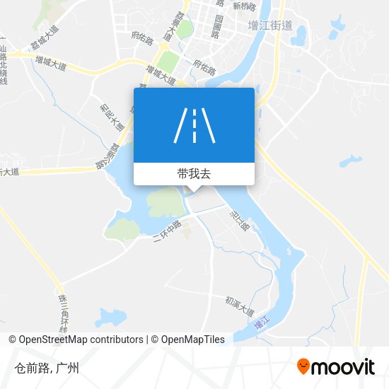 仓前路地图