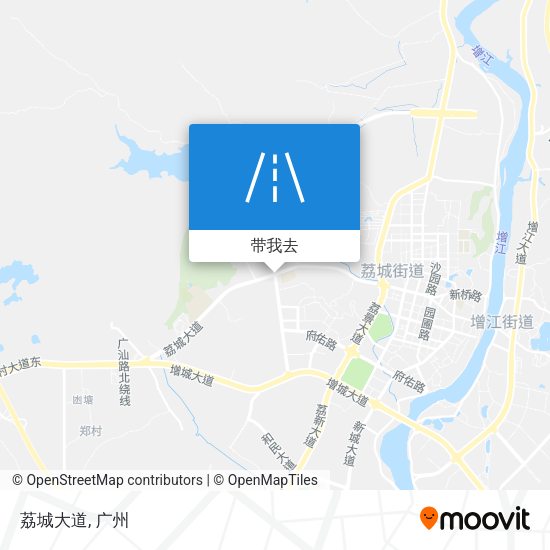 荔城大道地图