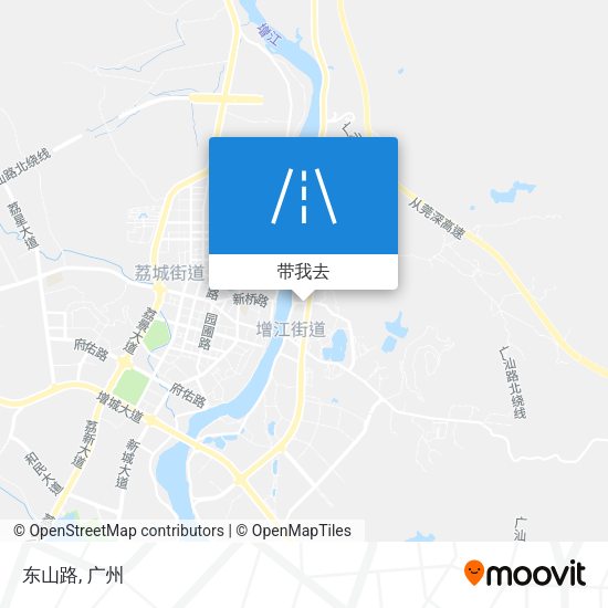 东山路地图