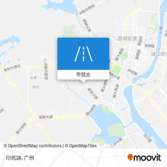 印民路地图
