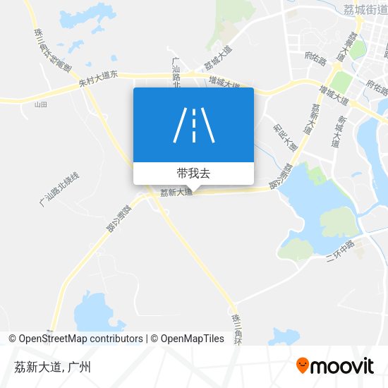 荔新大道地图