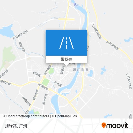 挂绿路地图