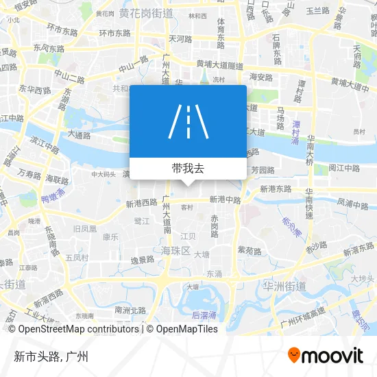新市头路地图