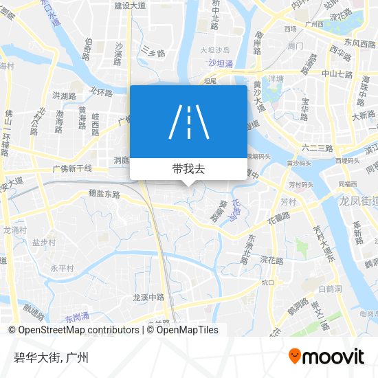 碧华大街地图