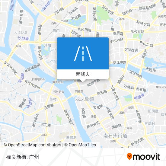 福良新街地图