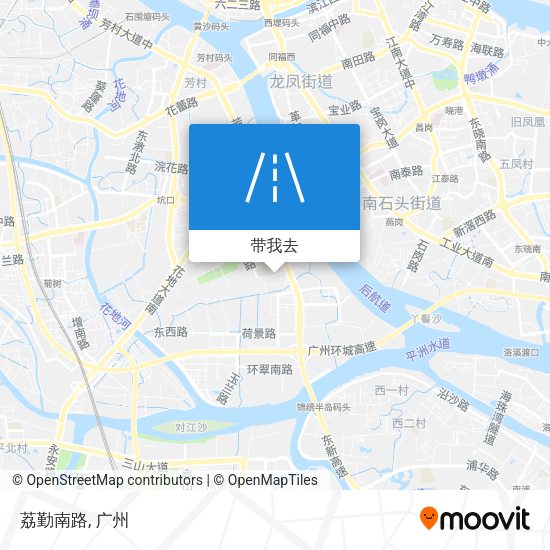 荔勤南路地图