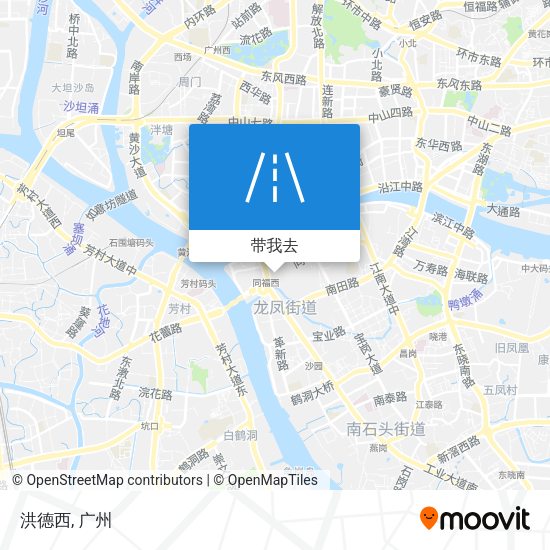 洪德西地图