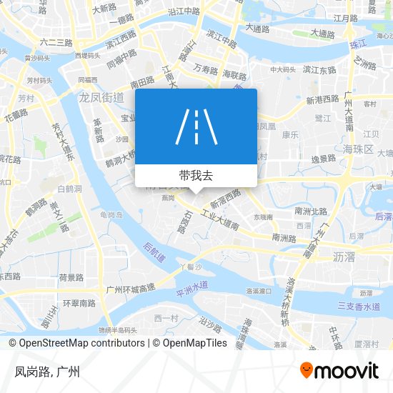 凤岗路地图