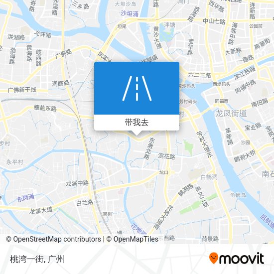 桃湾一街地图