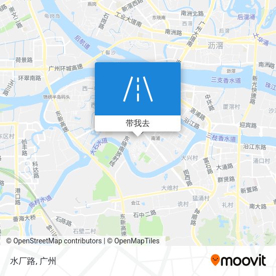 水厂路地图