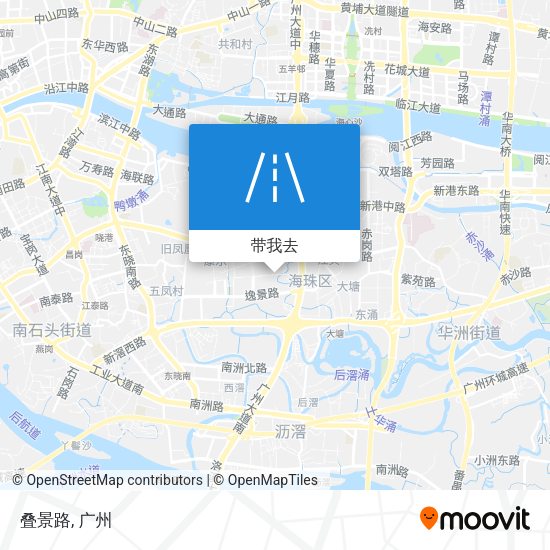 叠景路地图