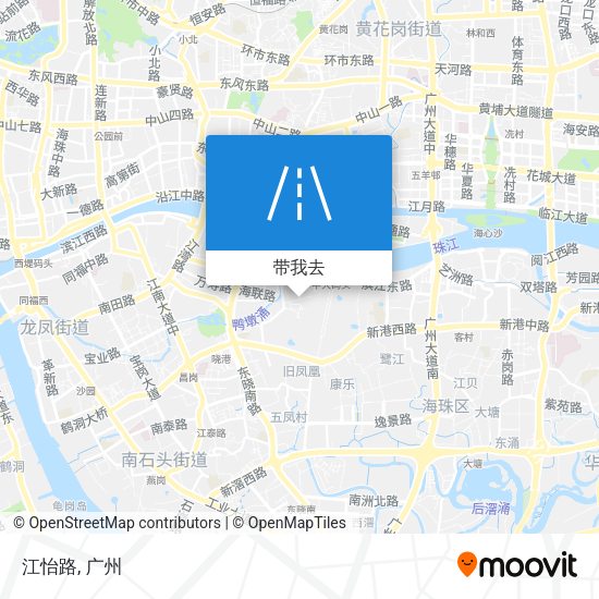 江怡路地图