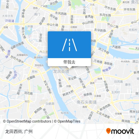 龙田西街地图
