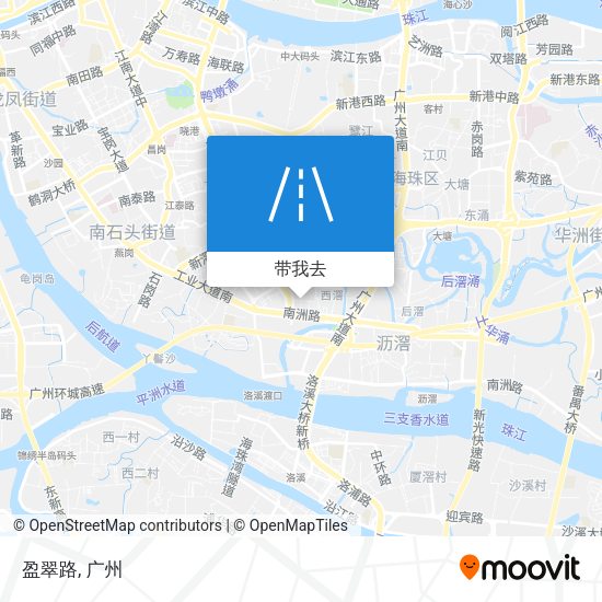 盈翠路地图