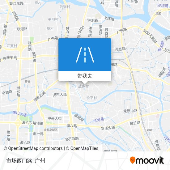 市场西门路地图