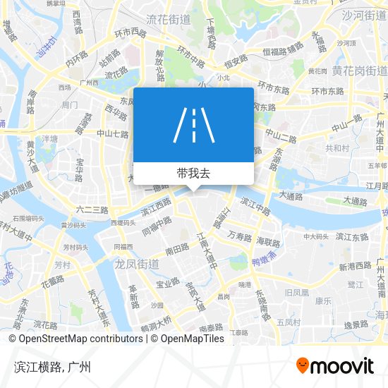 滨江横路地图