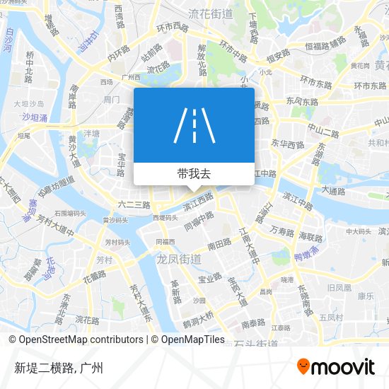 新堤二横路地图