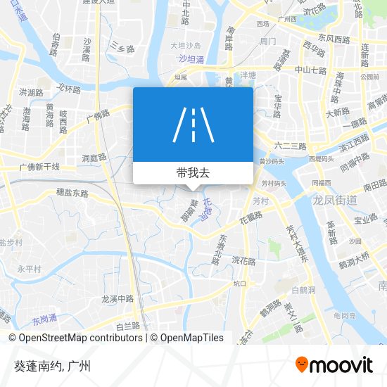 葵蓬南约地图