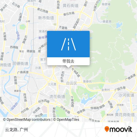 云龙路地图