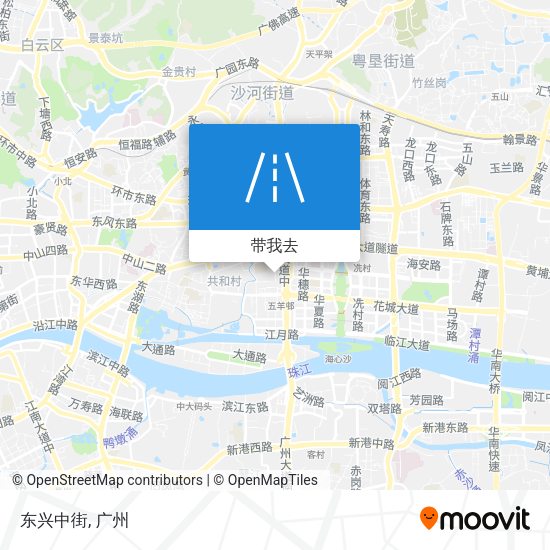 东兴中街地图
