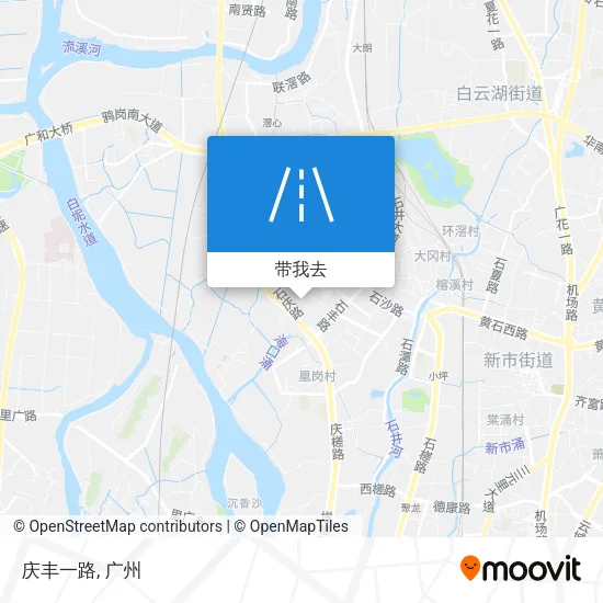 庆丰一路地图