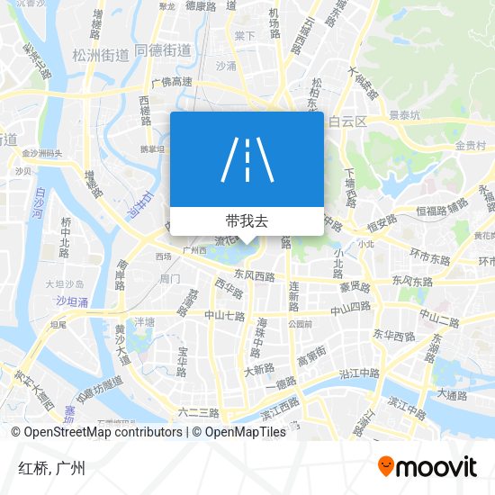 红桥地图