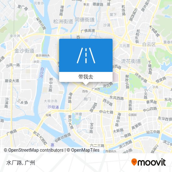 水厂路地图