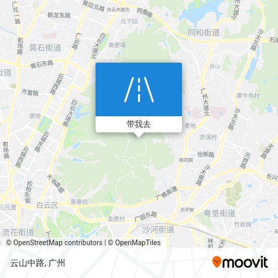 云山中路地图