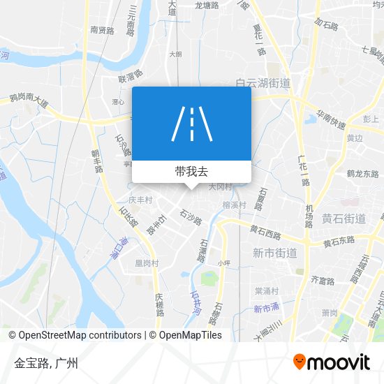 金宝路地图