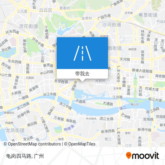 龟岗四马路地图