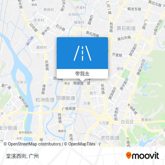 棠溪西街地图