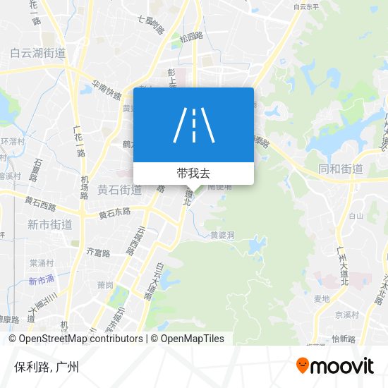 保利路地图