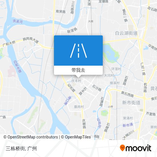 三栋桥街地图