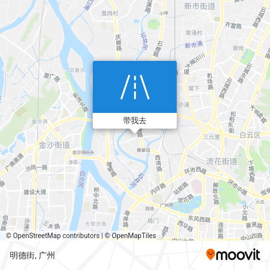 明德街地图