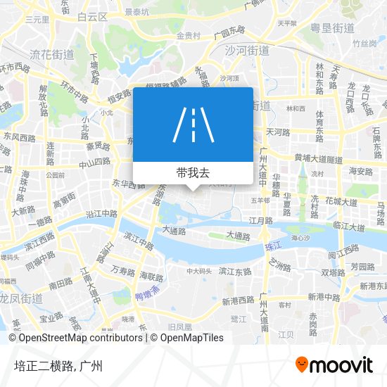 培正二横路地图