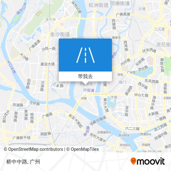 桥中中路地图