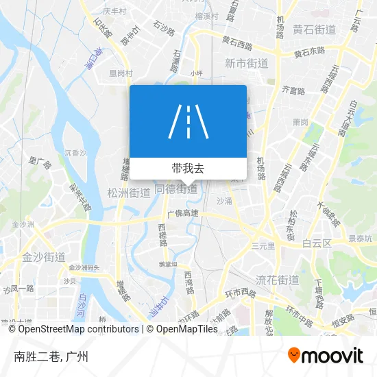 南胜二巷地图