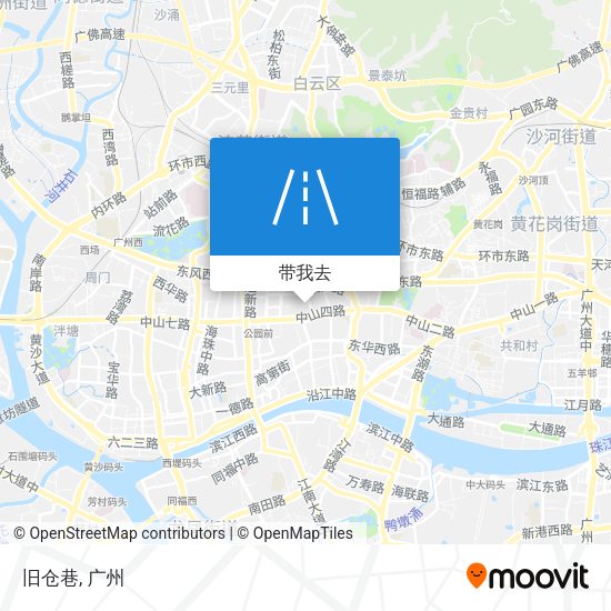 旧仓巷地图