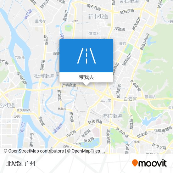 北站路地图