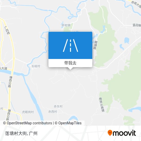 莲塘村大街地图