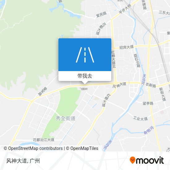 风神大道地图
