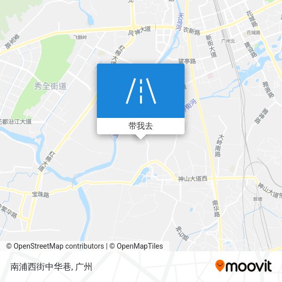 南浦西街中华巷地图