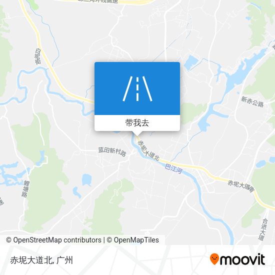赤坭大道北地图