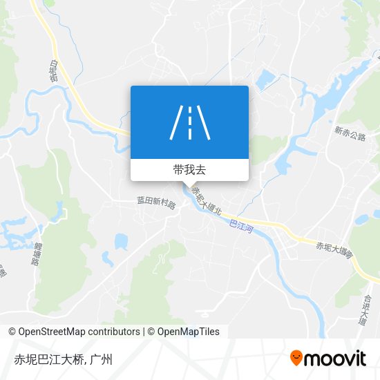 赤坭巴江大桥地图