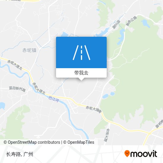长寿路地图